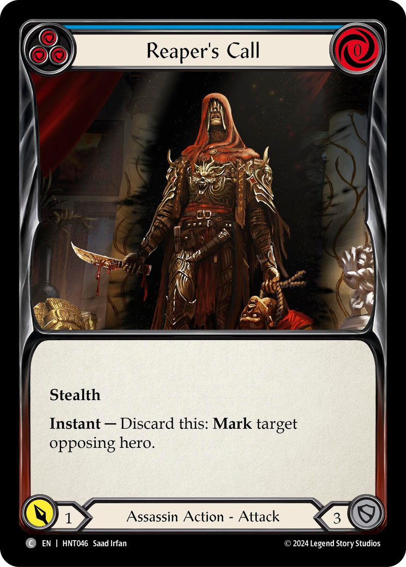 Image for Reaper's Call (Blue) (HNT046)