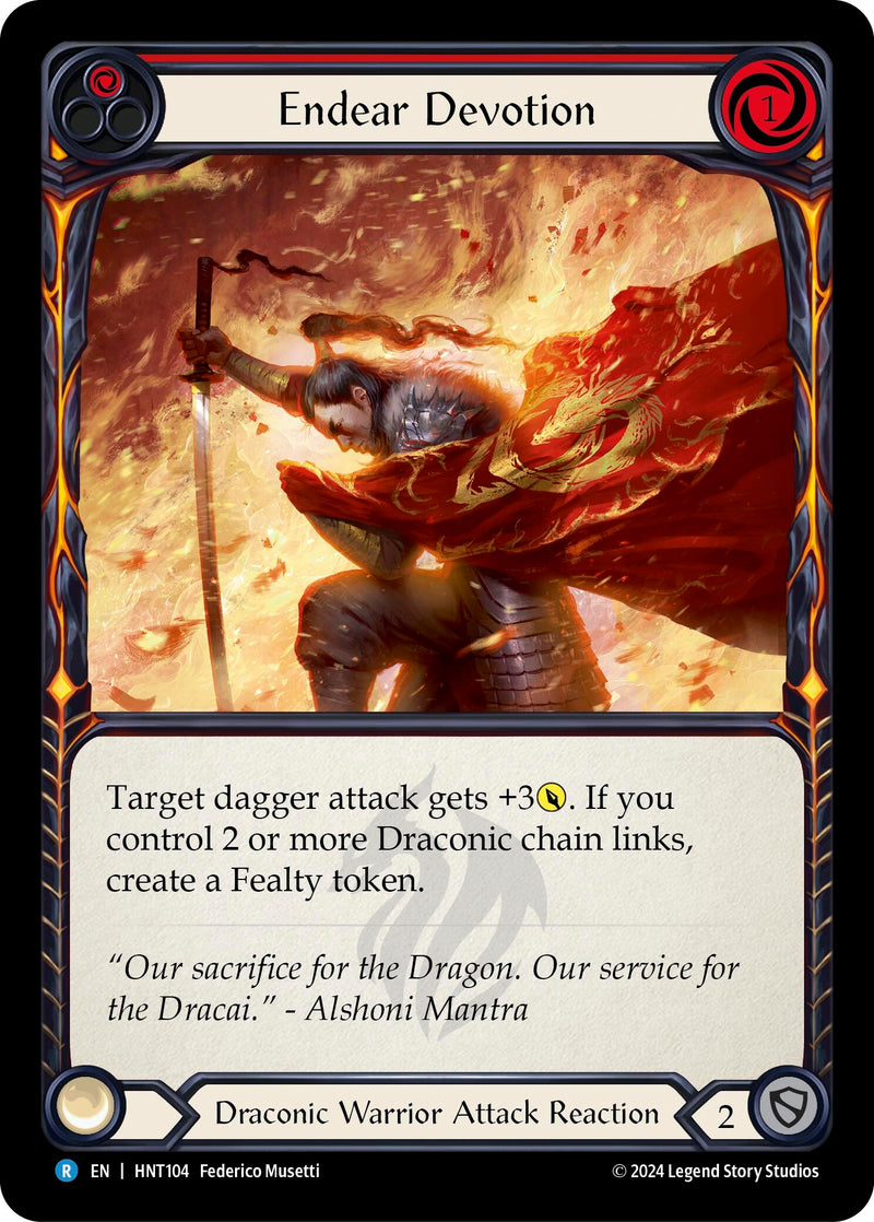 Image for Endear Devotion (Red) (HNT104)