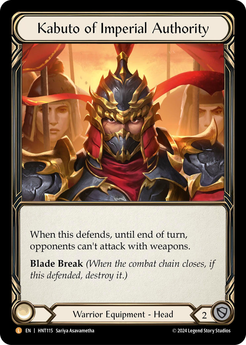 Image for Kabuto of Imperial Authority (HNT115)