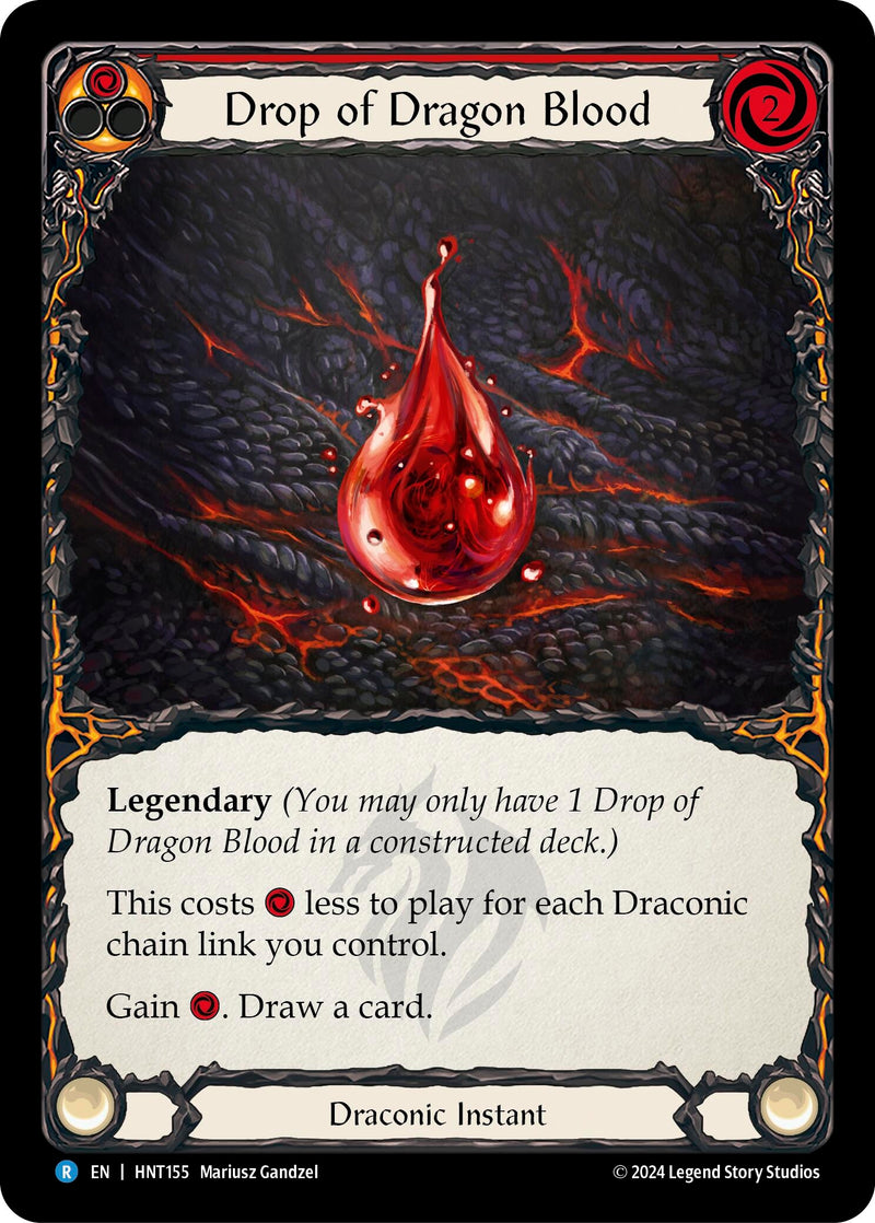 Image for Drop of Dragon Blood (Red) (HNT155)