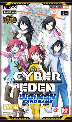 Cyber Eden Booster Pack [BT22]