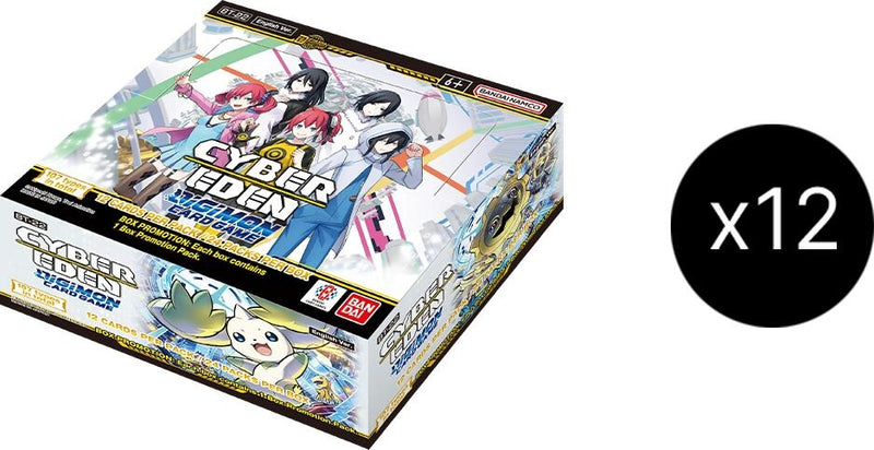 Image for Cyber Eden Booster Box Case - Digimon Card Game