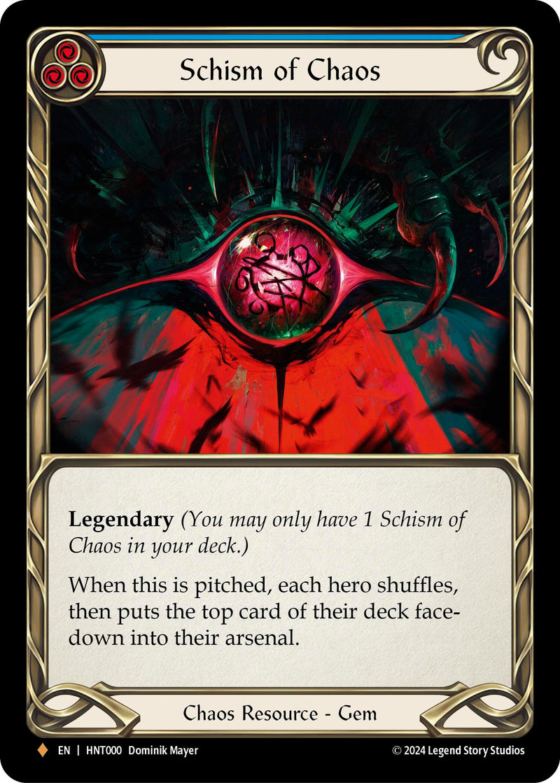 Image for Schism of Chaos (HNT000)