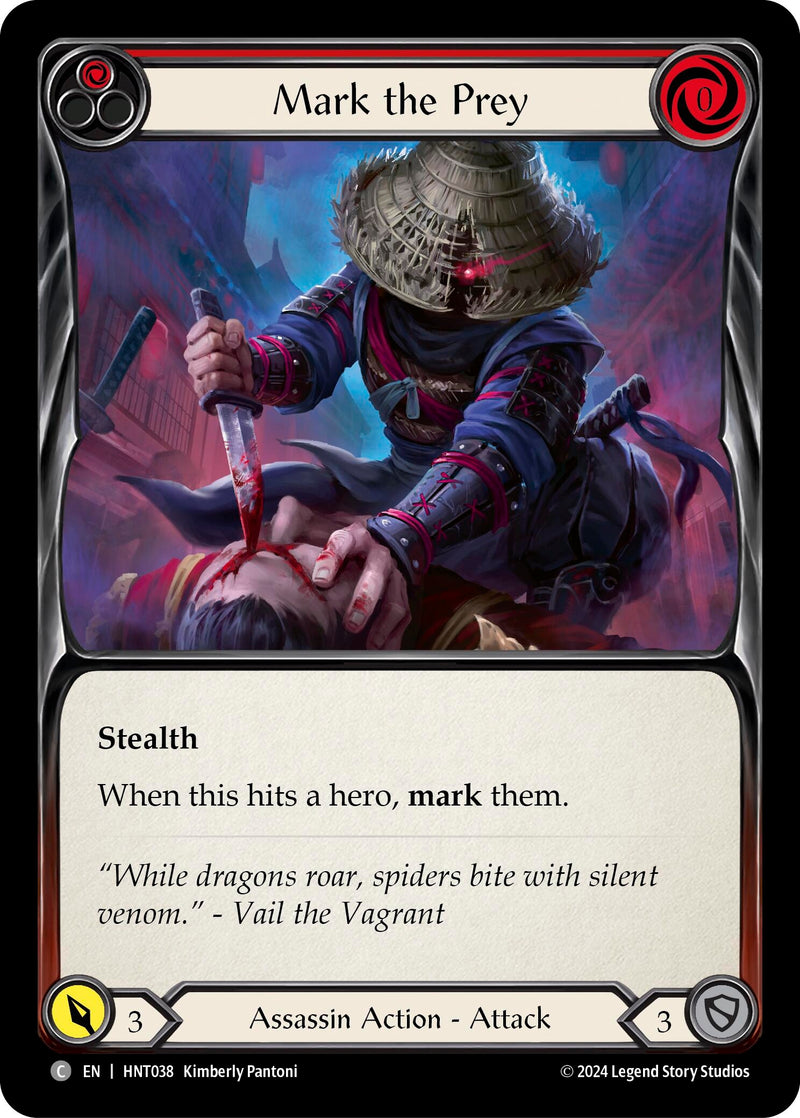 Image for Mark the Prey (Red) (HNT038)