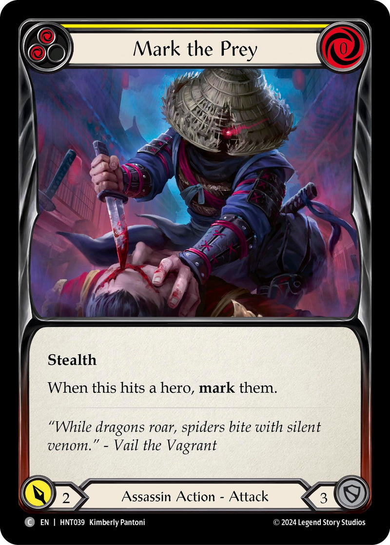 Image for Mark the Prey (Yellow) (HNT039)