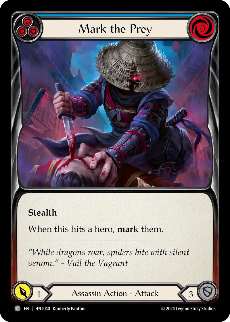 Image for Mark the Prey (Blue) (HNT040)