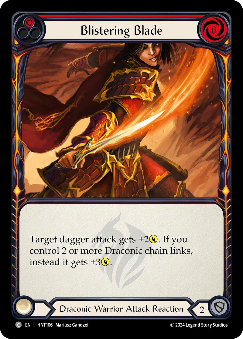 Image for Blistering Blade (Red) (HNT106)