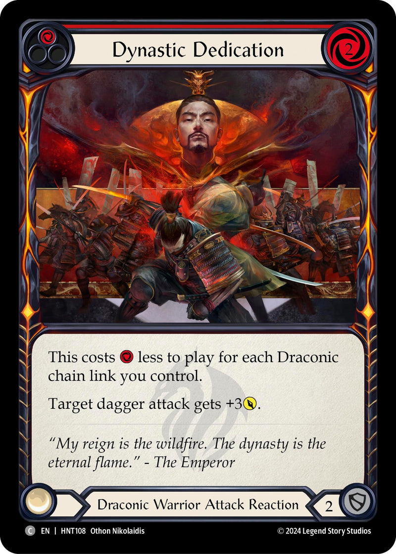 Image for Dynastic Dedication (Red) (HNT108)