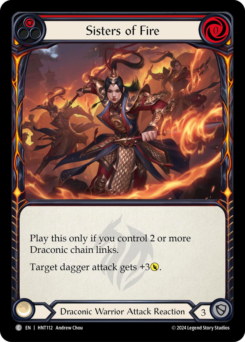 Image for Sisters of Fire (Red) (HNT112)