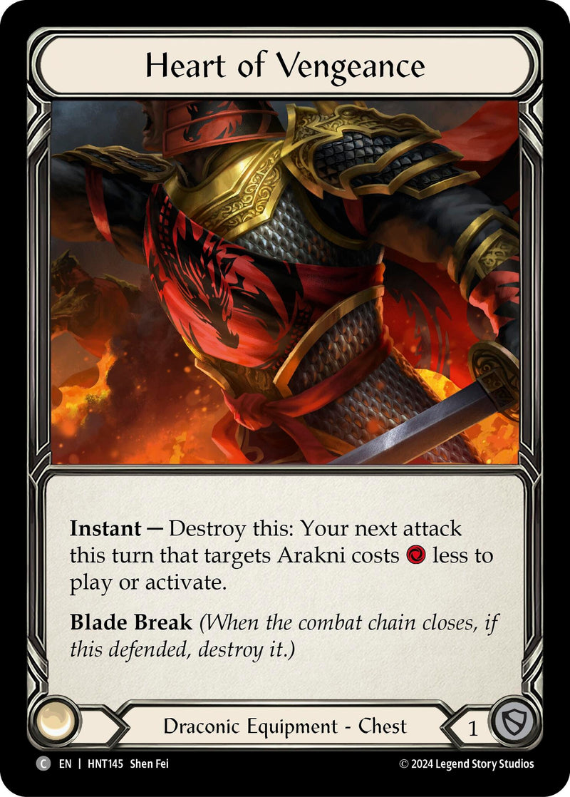 Image for Heart of Vengeance (HNT145)
