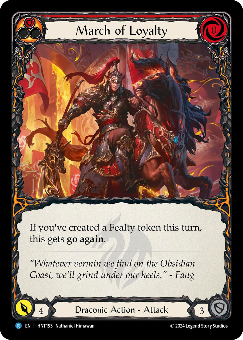 Image for March of Loyalty (Red) (HNT153)