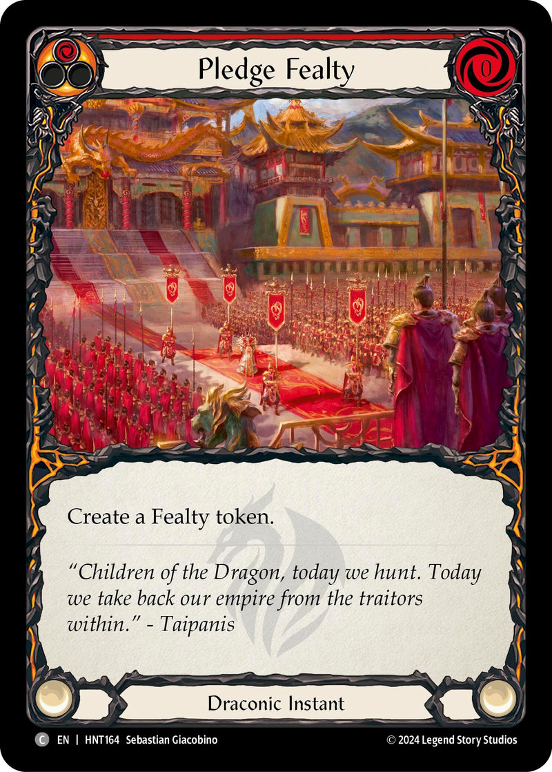 Image for Pledge Fealty (Red) (HNT164)