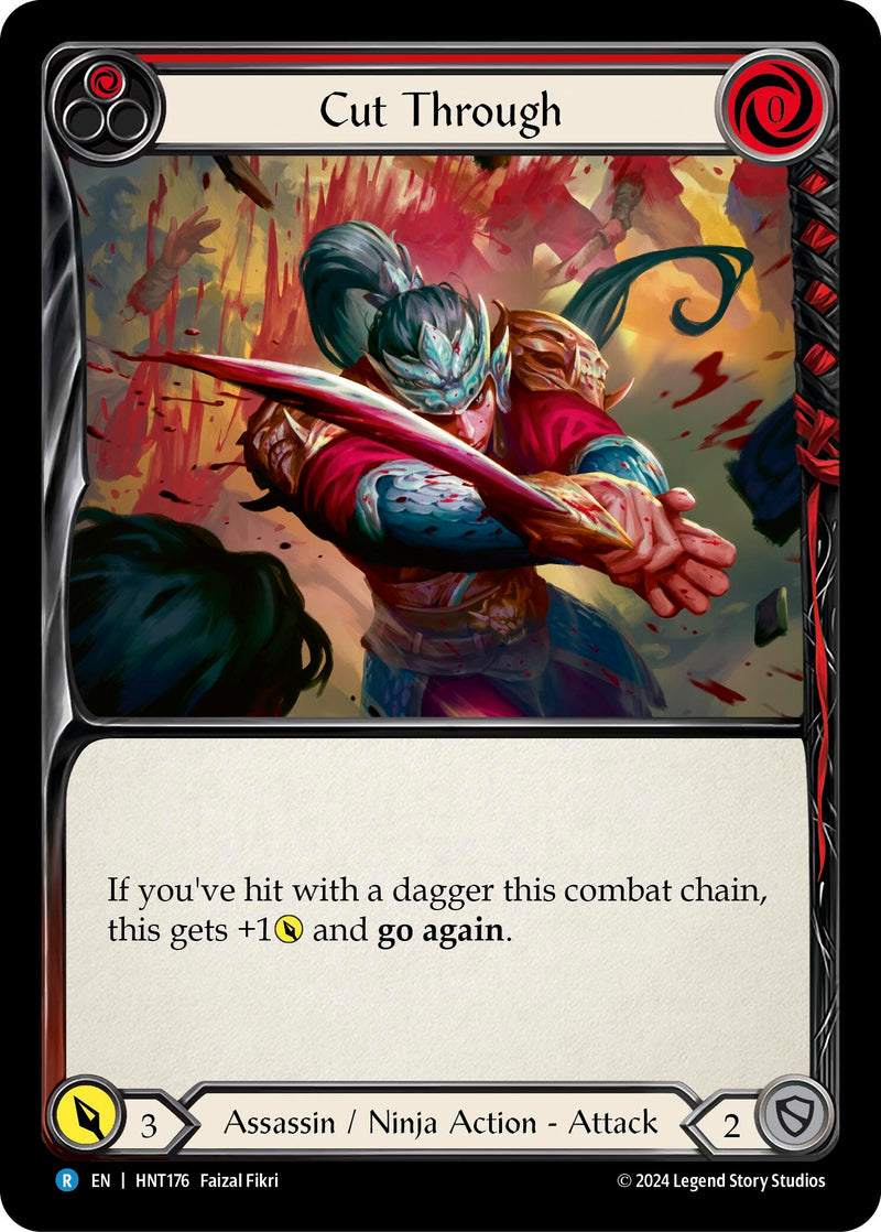 Image for Cut Through (Red) (HNT176)