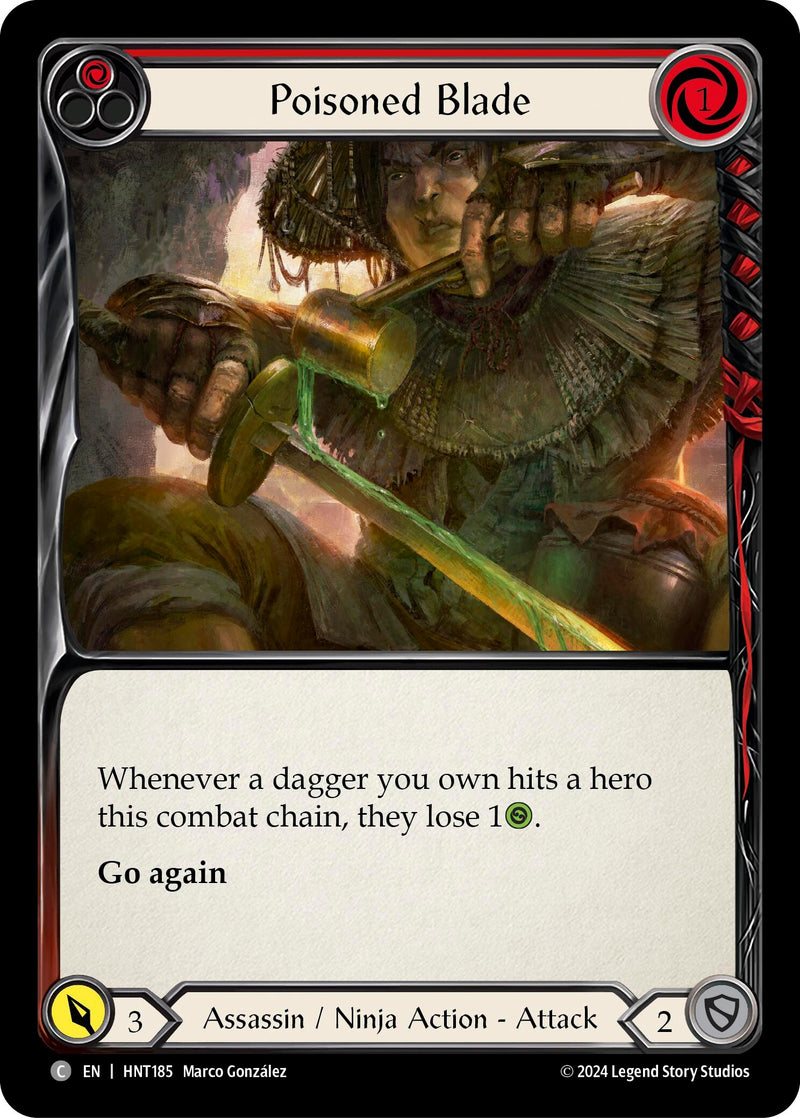 Image for Poisoned Blade (Red) (HNT185)