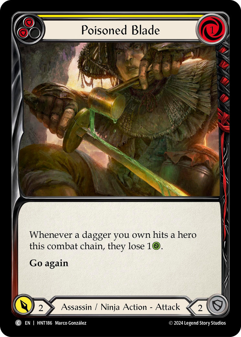 Image for Poisoned Blade (Yellow) (HNT186)