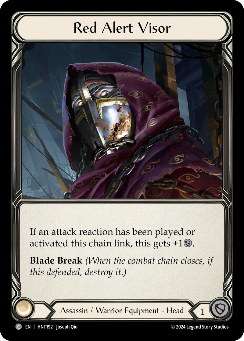 Image for Red Alert Visor (HNT192)