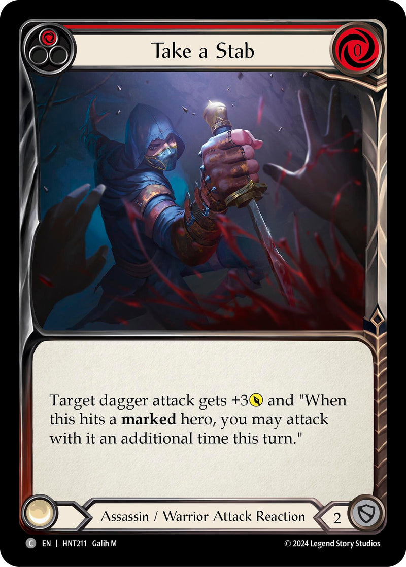 Image for Take a Stab (Red) (HNT211)