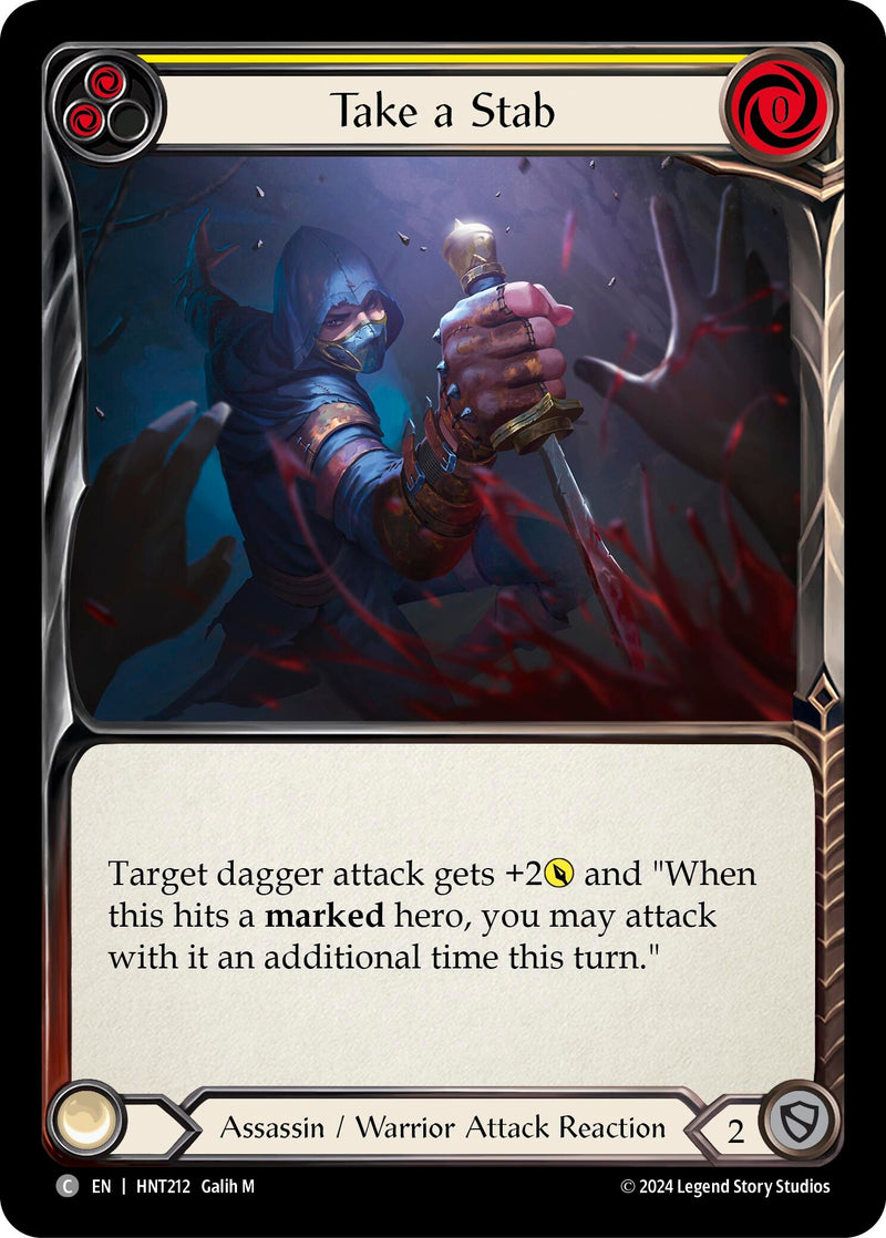 Image for Take a Stab (Yellow) (HNT212)