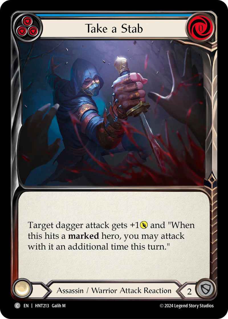 Image for Take a Stab (Blue) (HNT213)