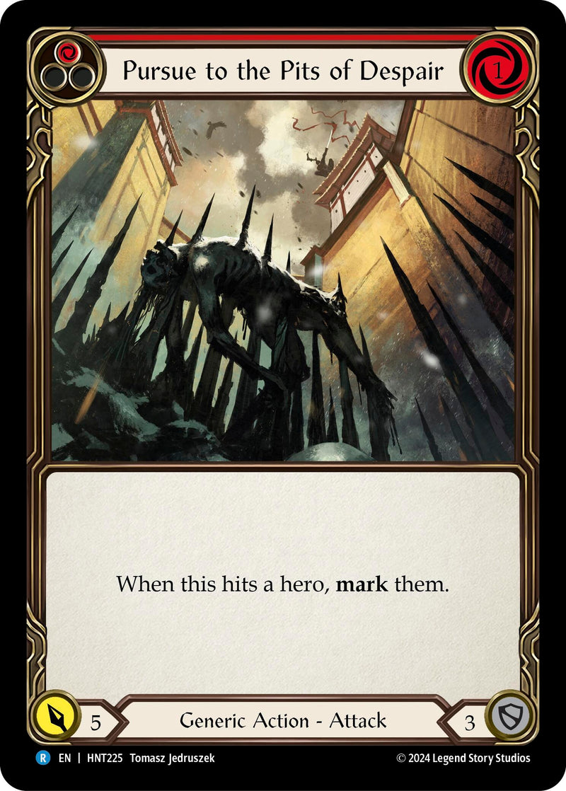 Image for Pursue to the Pits of Despair (Red) (HNT225)