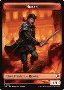 Image for Human (0014) // Emblem - Chandra, Dressed to Kill Double-Sided Token (14 // 24) (INR)