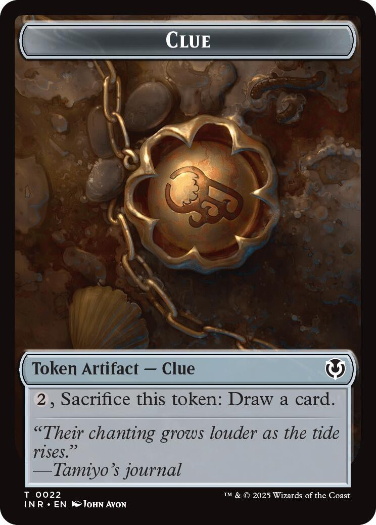 Image for Clue // Clue Double-Sided Token (22 // 22) (INR)