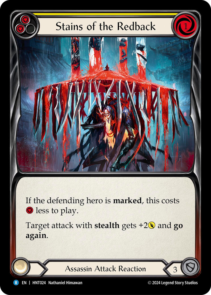 Image for Stains of the Redback (Yellow) (HNT024)