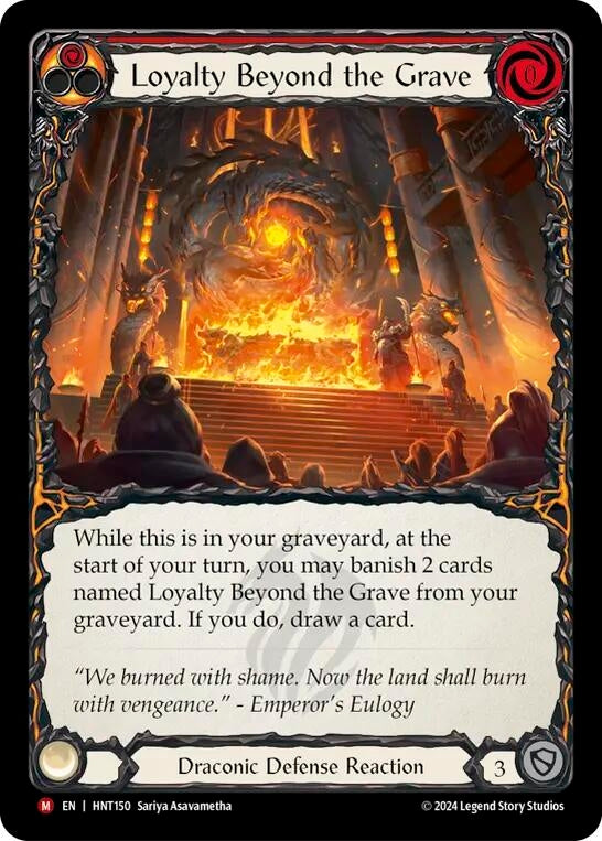 Image for Loyalty Beyond the Grave (HNT150)