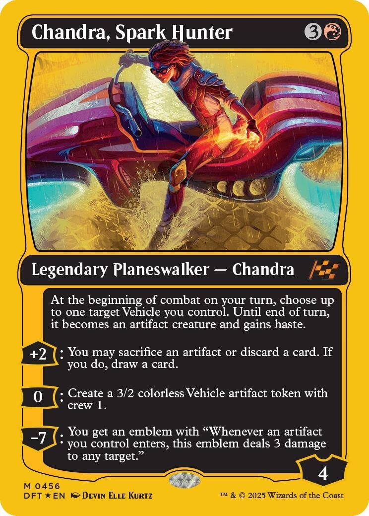 Image for Chandra, Spark Hunter (First-Place Foil) (456) (DFT)