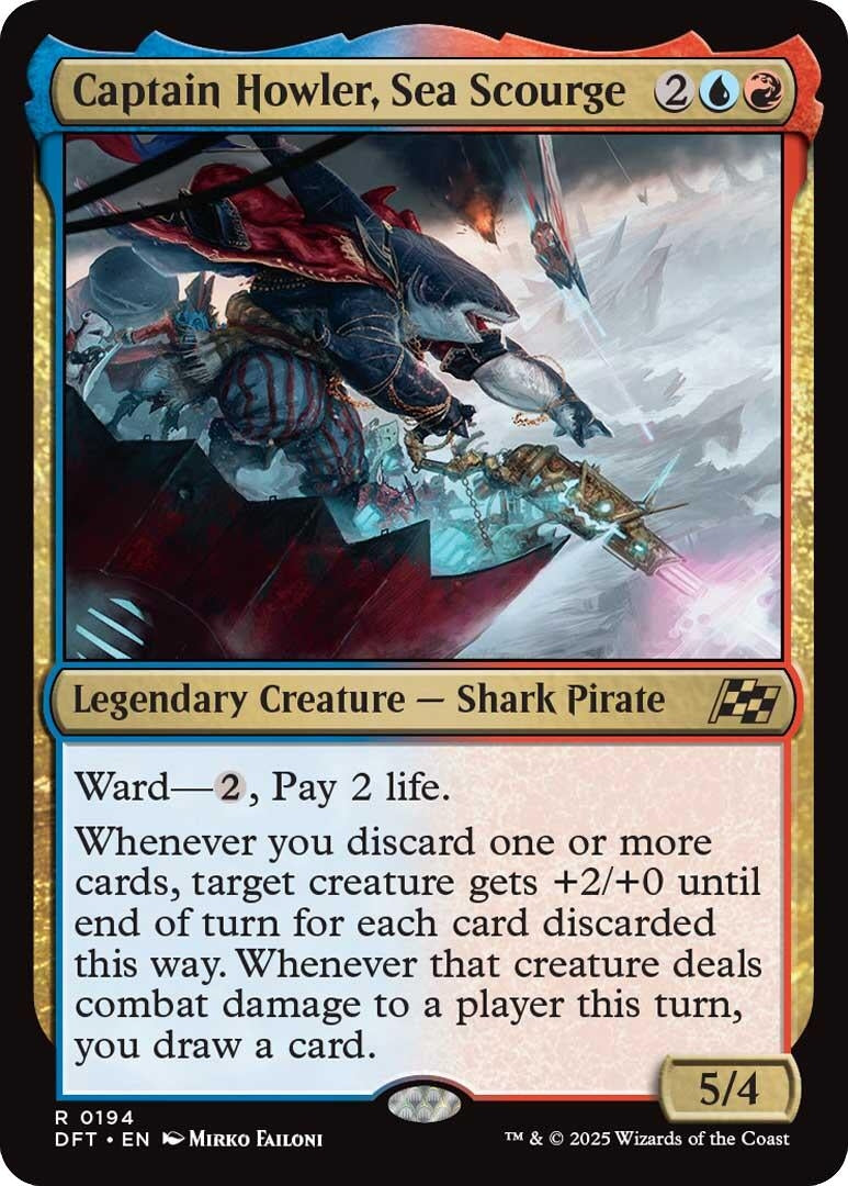 Image for Captain Howler, Sea Scourge (194) (DFT)