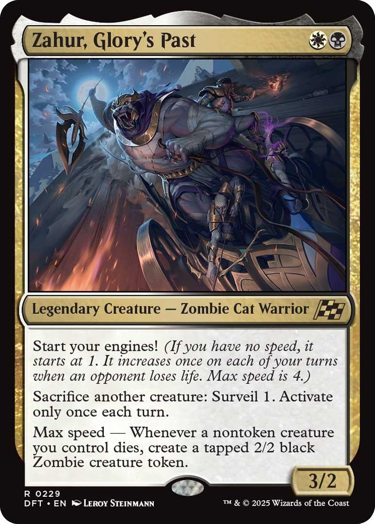 Image for Zahur, Glory's Past (229) (DFT)