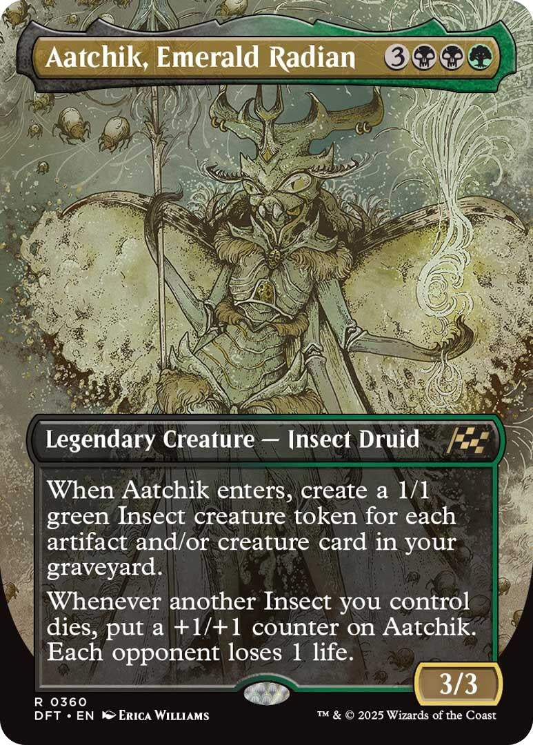 Image for Aatchik, Emerald Radian (Borderless) (360) (DFT)
