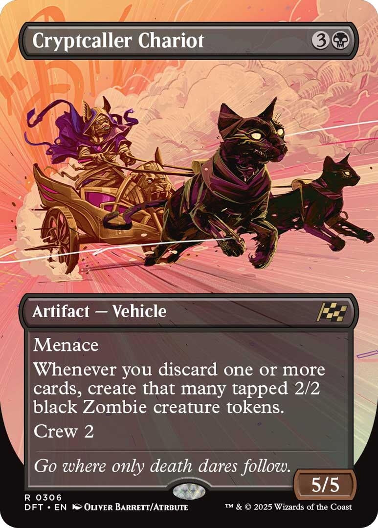 Image for Cryptcaller Chariot (Borderless) (306) (DFT)