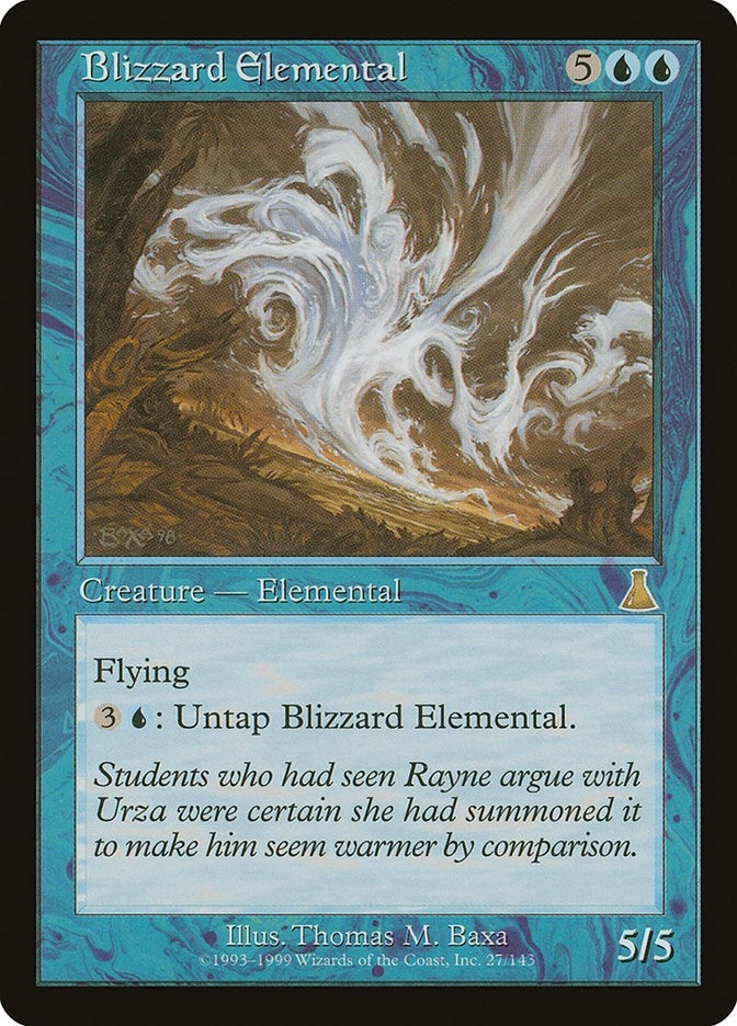 Blizzard Elemental (27) [UDS]
