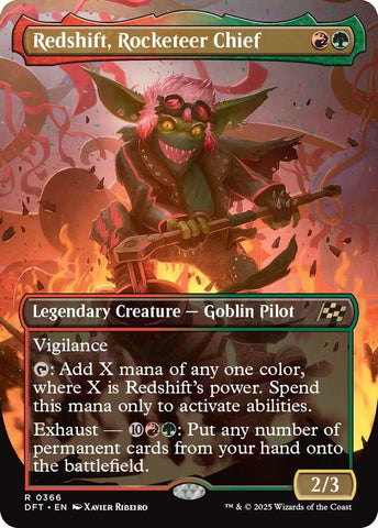 Image for Redshift, Rocketeer Chief (Borderless) (366) (DFT)