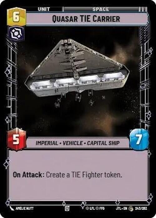 Image for Quasar TIE Carrier (243/257) [JTL]
