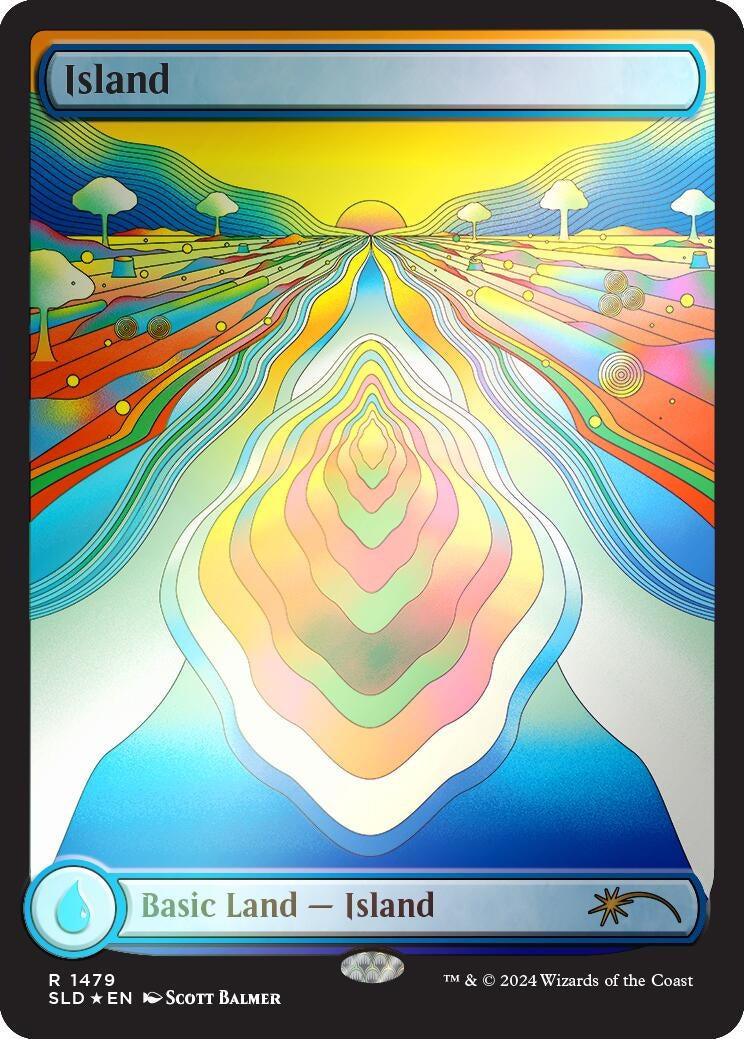 Image for Island (1479) (Rainbow Foil) (1479) [SLD]