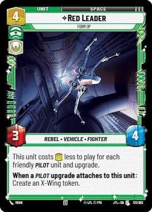 Image for Red Leader - Form Up (101/257) [JTL]