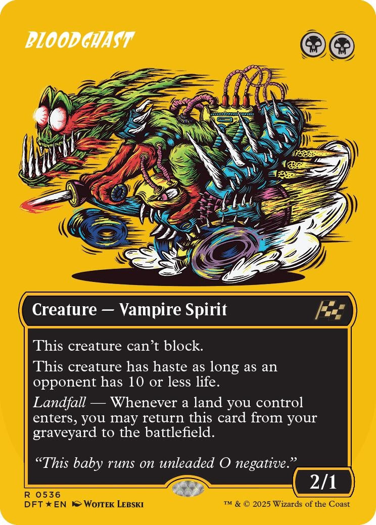 Image for Bloodghast (Borderless) (First-Place Foil) (536) (DFT)