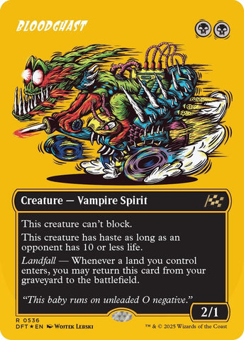 Image for Bloodghast (Borderless) (First-Place Foil) (536) (DFT)