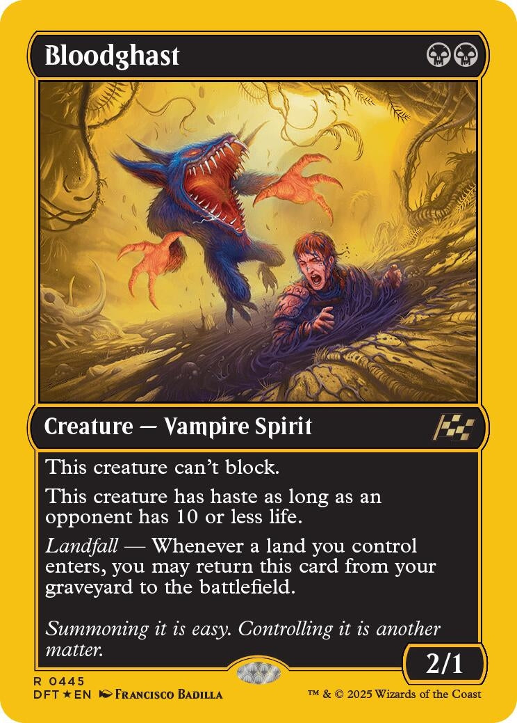 Image for Bloodghast (First-Place Foil) (445) (DFT)