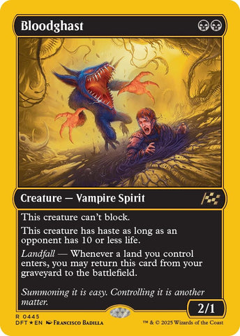 Image for Bloodghast (First-Place Foil) (445) (DFT)