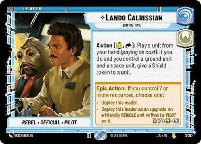 Image for Lando Calrissian - Buying Time (003/257) [JTL]