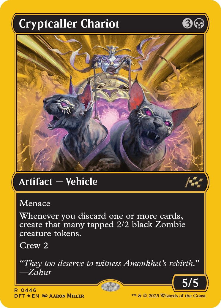 Image for Cryptcaller Chariot (First-Place Foil) (446) (DFT)