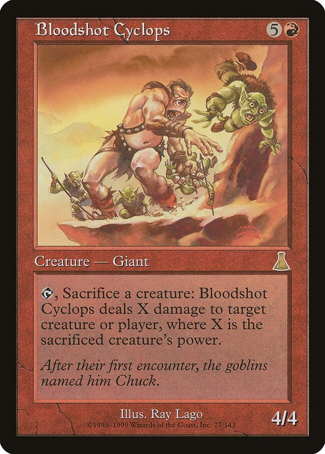 Bloodshot Cyclops (77) [UDS]