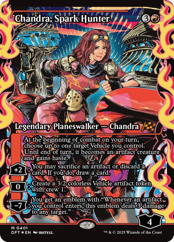 Image for Chandra, Spark Hunter (Showcase) (401) (DFT)