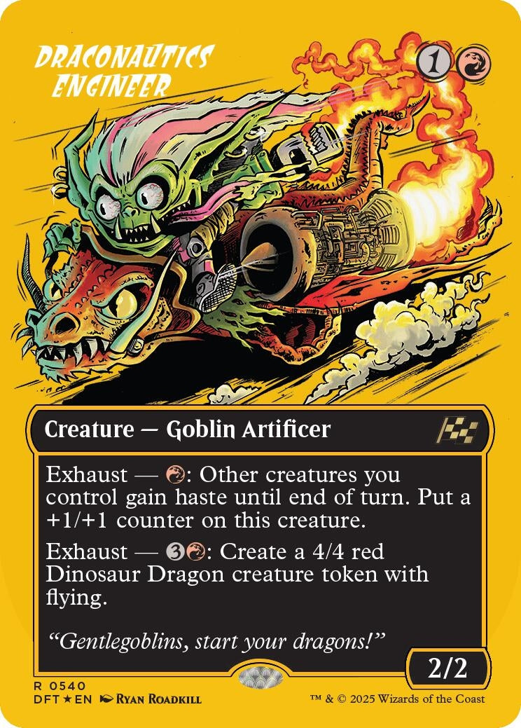 Image for Draconautics Engineer (Borderless) (First-Place Foil) (540) (DFT)
