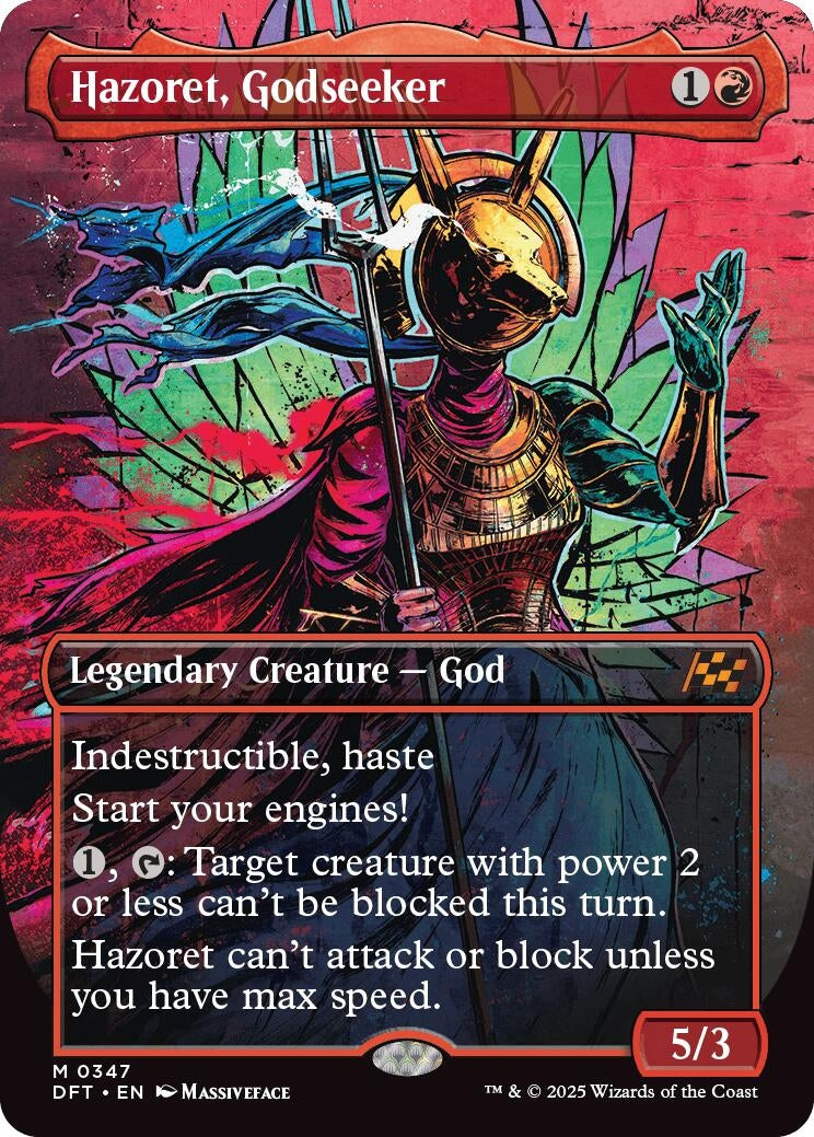 Image for Hazoret, Godseeker (Borderless) (347) (DFT)
