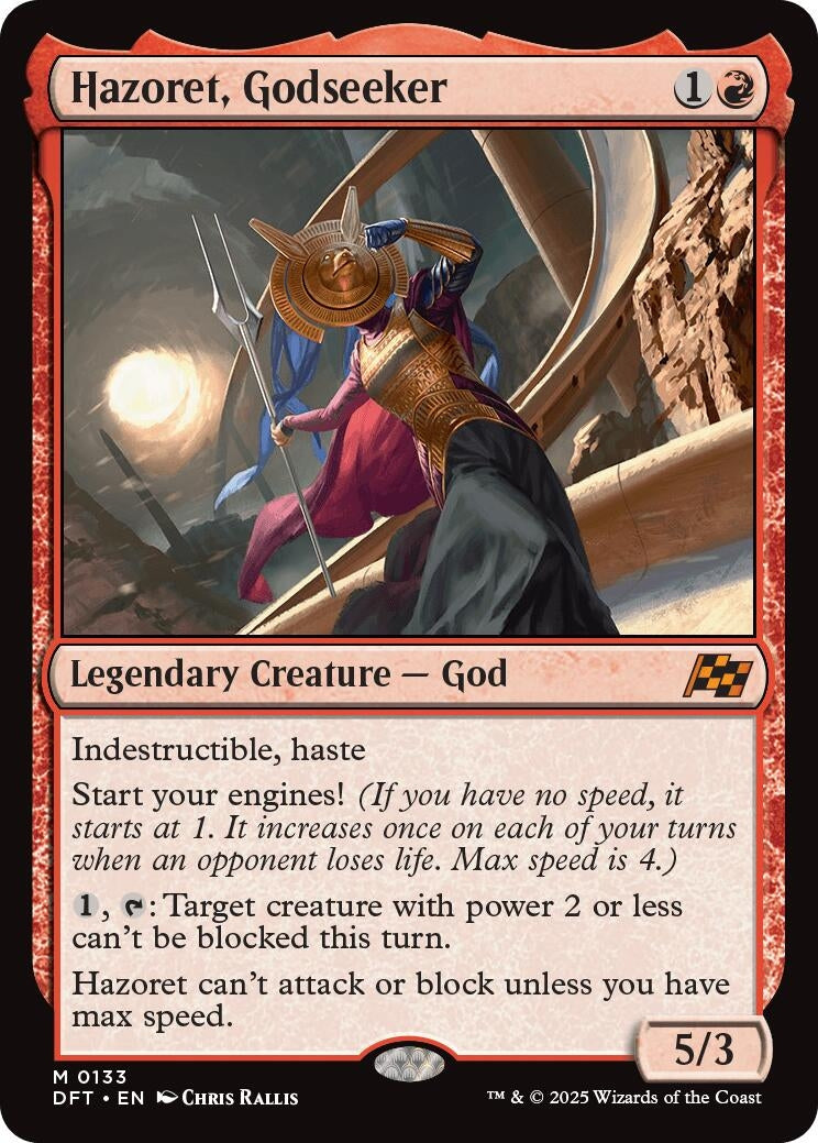 Image for Hazoret, Godseeker (133) (DFT)