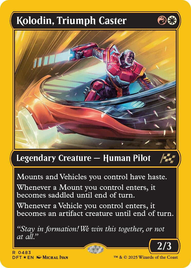 Image for Kolodin, Triumph Caster (First-Place Foil) (483) (DFT)